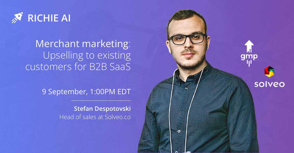 B2B SaaS series of webinars - Merchant Marketing